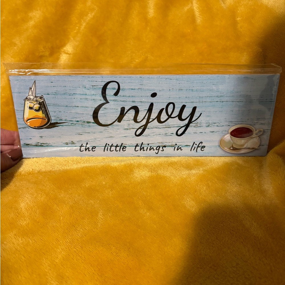 Wall decor Decorative Sign with Quote